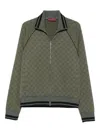 Gucci Men Full Zip Jacket In Multi