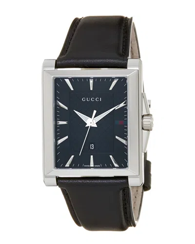Gucci Men's G-timeless Watch In Black