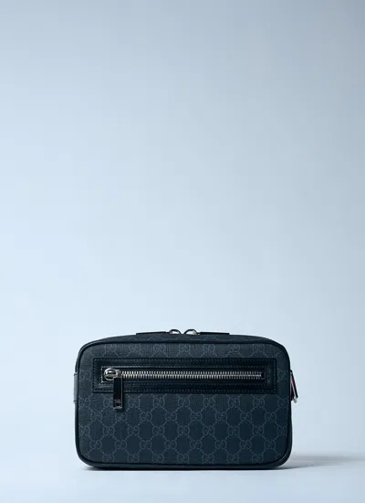Gucci Men Gg Belt Bag In Black