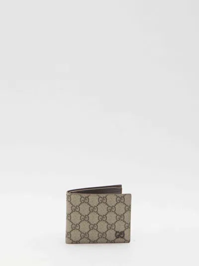 Gucci Men Gg Bi-fold Wallet