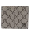Gucci Men Gg Bi-fold Wallet In Neutral