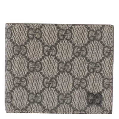 Gucci Men Gg Bi-fold Wallet In White
