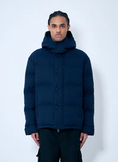GUCCI GUCCI MEN GG CANVAS DOWN JACKET