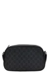 Gucci Mini Jumbo Gg Shoulder Bag In Black