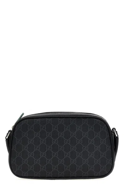 Gucci Mini Jumbo Gg Shoulder Bag In Black