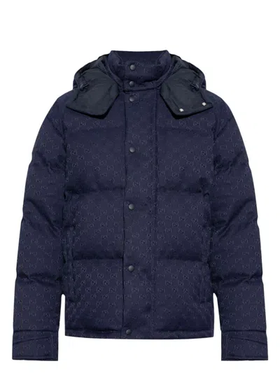 GUCCI MEN'S GG DOWN JACKET