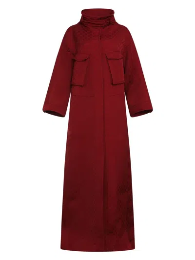 GUCCI MEN'S GG FABRIC COAT