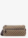 Gucci Men Gg Fabric Cylindrical Crossbody Bag In Multi