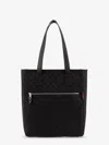 Gucci Men Gg Fabric Shopping Bag In Black