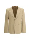 Gucci Gg Supreme-pattern Blazer In Neutral