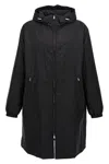 Gucci Gg Long Down Jacket In Black