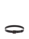 Gucci Gg Marmont Thin Belt In Multicolor