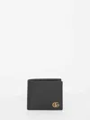 Gucci Men Gg Marmont Wallet In Black
