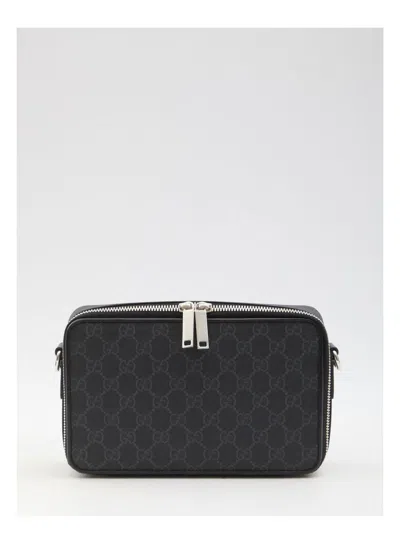 Gucci Men's Gg Mini Pouch In Black