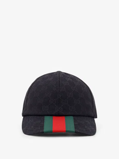 GUCCI GUCCI MEN GG ORIGINAL FABRIC BASEBALL HAT