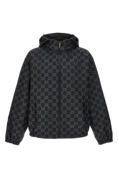 GUCCI GUCCI MEN 'GG' REVERSIBLE JACKET