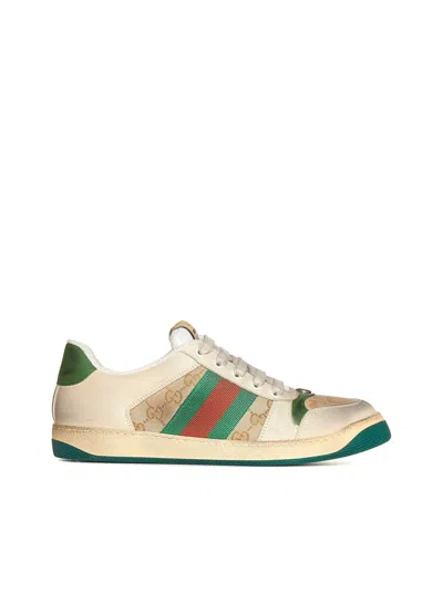 Gucci Men Gg Screener Sneakers In Multi