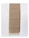 Gucci Gg Shadow Scarf In Beige
