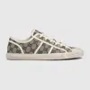 Gucci Gg-print Low-top Sneakers In Beige