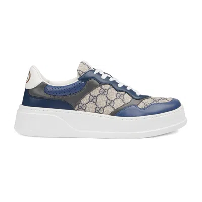 Gucci Herrensneaker Mit Gg In Blue