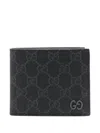 Gucci Men Gg Supreme Bifold Wallet In Multi