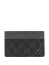Gucci Men Gg Supreme Card Case In Multi