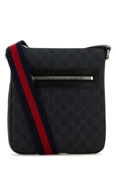 Gucci Men Gg Supreme Fabbro Gg Crossbody Bag In Multi