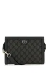 Gucci Men Gg Supreme Fabric And Leather Ophidia Crossbody Bag In Multicolor