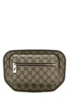 Gucci Men Gg Supreme Fabric Belt Bag In Multicolor