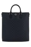 Gucci Men Gg Supreme Fabric Ophidia Shopping Bag In Multicolor