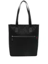 Gucci Men Gg Fabric Shopping Bag In Black