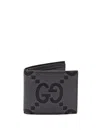 Gucci Gg Jumbo Leather Billfold Wallet In Multicolor