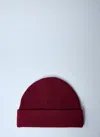 Gucci Men Gg Wool-blend Beanie In Red
