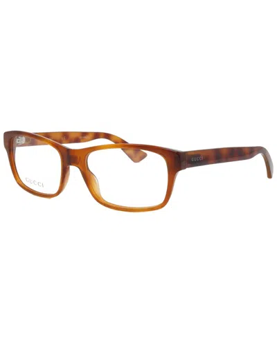 Gucci Men's Gg0006o 55mm Optical Frames In Brown