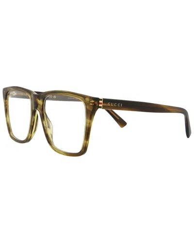 Gucci Men's Gg0452o 145mm Optical Frames In Brown