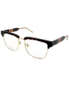 Gucci Men's Gg0605o 52mm Optical Frames In Black
