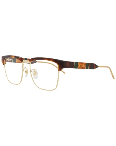 Gucci Men's Gg0605o 52mm Optical Frames In Brown