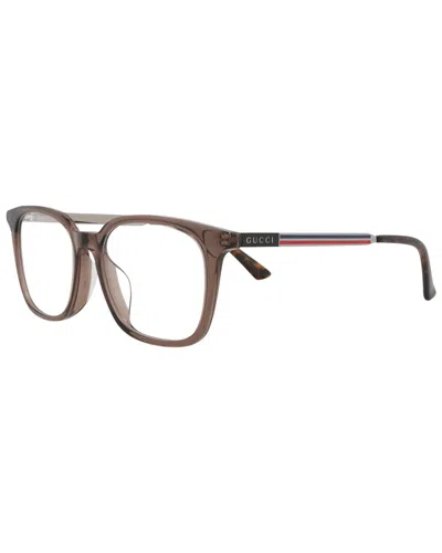 Gucci Men's Gg0831oa 52mm Optical Frames In Brown