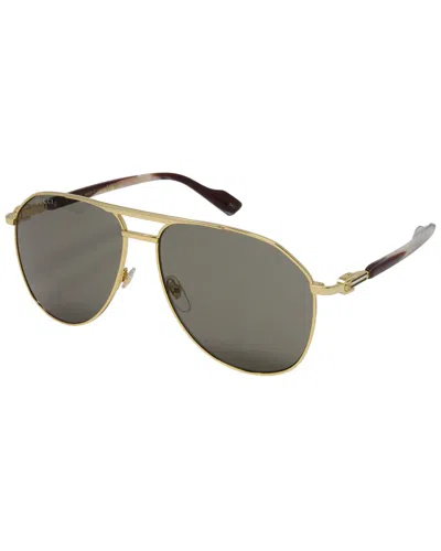 Gucci Men's Gg1220s 59mm Sunglasses Brown Brown