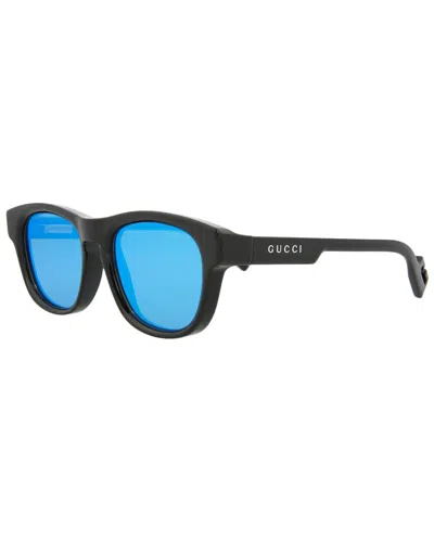 Gucci Men's Gg1238s 53mm Sunglasses In Black