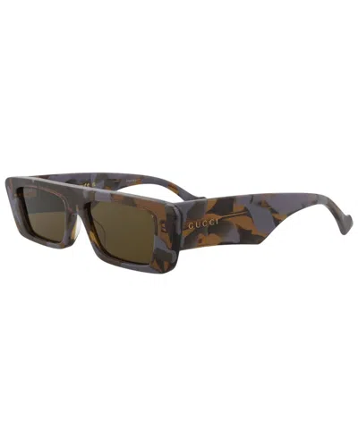 Gucci Men's Gg1331s 54mm Sunglasses In Brown