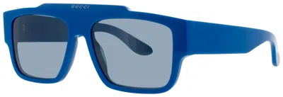 Gucci Men's Gg1460s Acetate Sunglasses With Case, 56-6-145 In Yellow