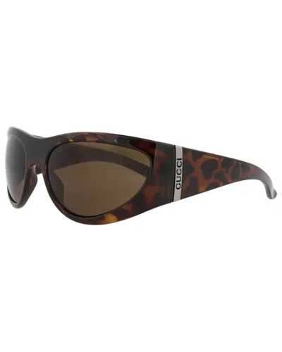 Gucci Men's Gg1575s 63mm Sunglasses In Brown