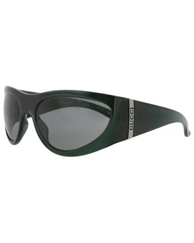 Gucci Men's Gg1575s 63mm Sunglasses In Green