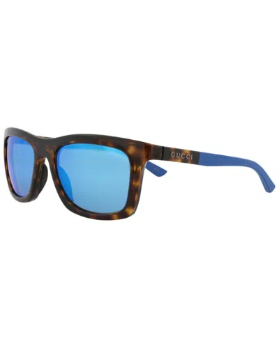 Gucci Men's Gg1735s 54mm Sunglasses In Blue