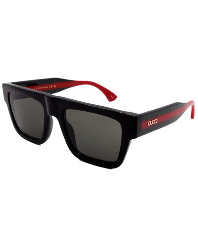Gucci Men's Gg1868s 53mm Sunglasses In Black
