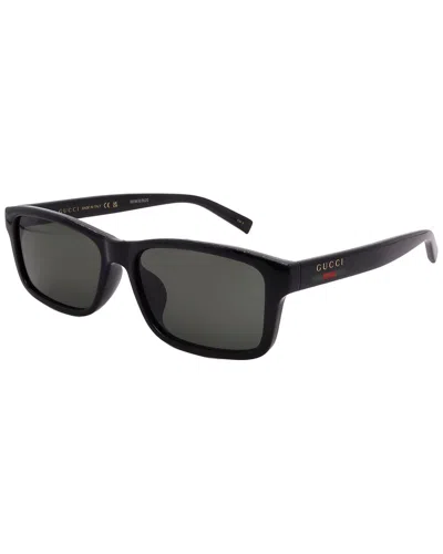 Gucci Men's Gg1986s 57mm Sunglasses In Black