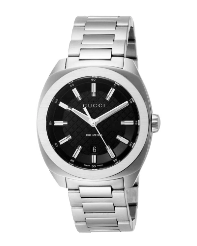 Gucci Men Gg2570 Watch In Metallic