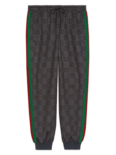 Gucci Men's Grey Jogging Pants For Ss24