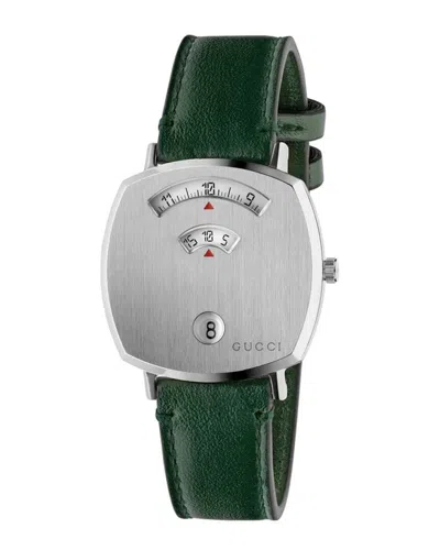 Gucci Men's Grip Watch In Green